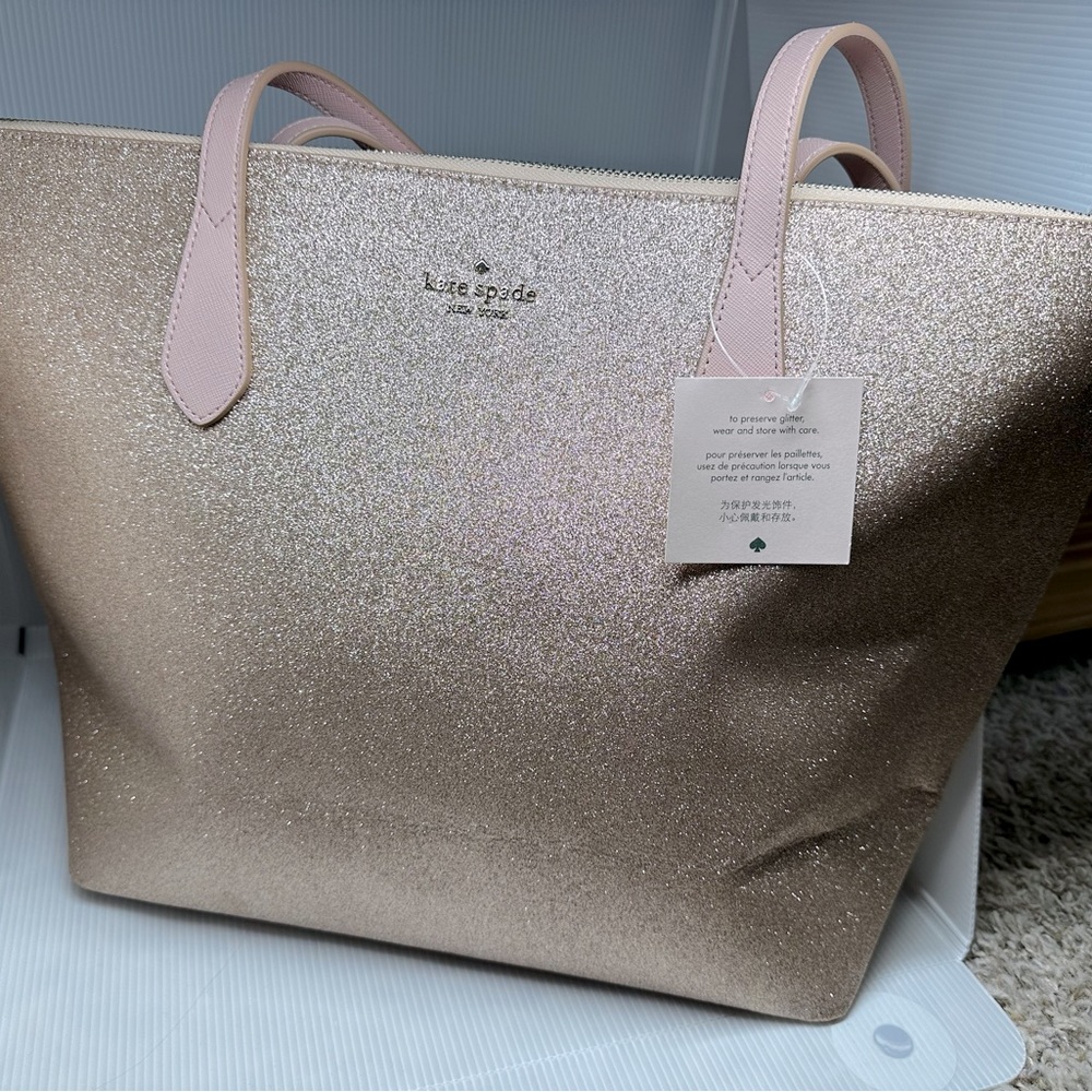 Kate Spade Joeley Glitter Tote
